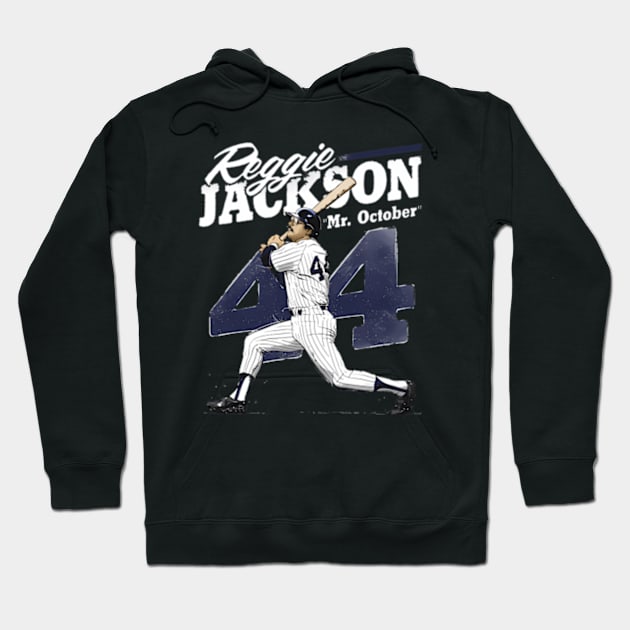 Reggie Jackson New York Y Hoodie by binchudala